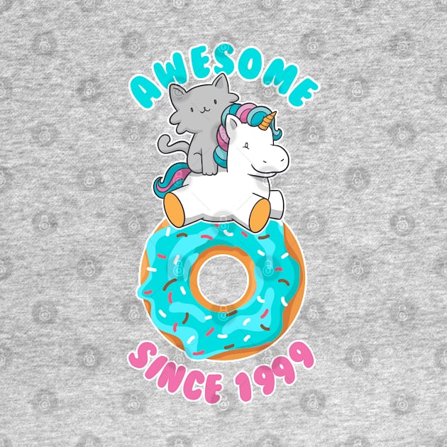 Donut Kitten Unicorn Awesome since 1999 by cecatto1994